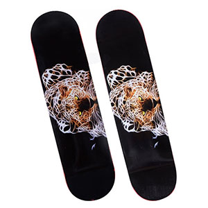 Double maple skateboard